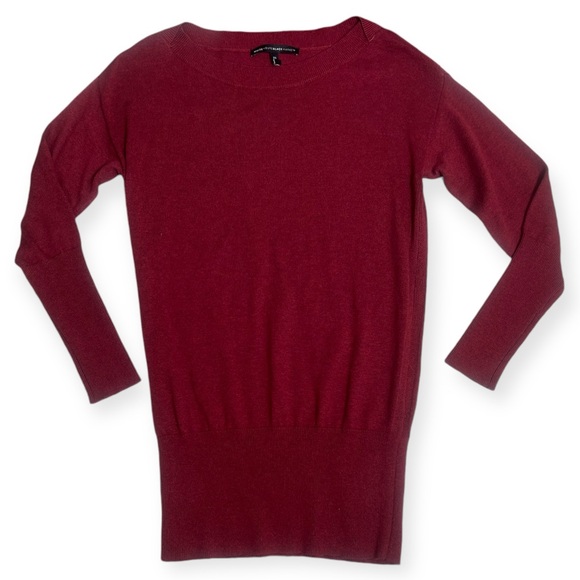 WHBM hunter green and burgundy sweaters 2 sweater bundle size XS - Picture 4 of 13